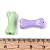 Spray Printed Opaque Acrylic Beads OACR-N156-04-3