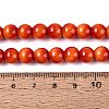 Imitation Tiger Eye Glass Beads Strands GLAA-Q106-03A-B05-4