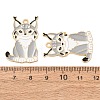 Alloy Enamel Pendants AL-CBA5FAE-02G-D-2