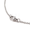 304 Stainless Steel Cable Chain Necklaces with Lobster Claw Clasp NJEW-JN04204-4