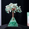 Natural Green Aventurine Chips Tree Decorations PW-WG33019-02-1