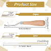 24Pcs Wood Knitting Needles TOOL-WA0001-05-2