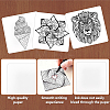Blank Craft Paper OFST-WH0011-03-4