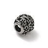 304 Stainless Steel European Beads STAS-H238-09H-AS-2