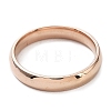 Ion Plating(IP) 304 Stainless Steel Flat Plain Band Rings STAS-I160-C-RG-2