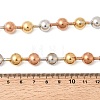 304 Stainless Steel Ball Chains Necklaces for Unisex NJEW-K305-01A-5