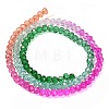Transparent Painted Glass Beads Strands LS-DGLA-A034-T3mm-A03-5