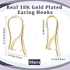 30Pcs Brass Dangle Earring Findings KK-BBC0008-54-2