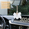 Car Hanging Glass Perfume Bottles AJEW-WA0004-27-6