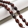 Natural Mahogany Obsidian  Beads Strands G-B106-A17-02-2