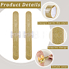 6Pcs Plastic Slap Bracelets BJEW-CN0001-18B-6