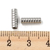 Non-Tarnish 201 Stainless Steel Tube Beads STAS-Z049-05P-3