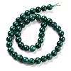 Natural Malachite Beads Strands X-G-I001-4mm-01-4