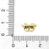 Brass Micro Pave Cubic Zirconia Slide Charms KK-G526-01G-3