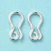 925 Sterling Silver Earring Hooks STER-K174-16S-2