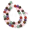 Natural Mixed Gemstone Beads Strands G-P574-A02-8mm-3