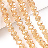 Electroplate Glass Beads Strands LS-EGLA-A034-T4mm-A30-4