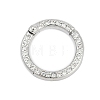 Brass Micro Pave Cubic Zirconia Pendants KK-G522-16P-1