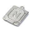 Anti-Tarnish 304 Stainless Steel Pendants STAS-U033-01P-N-2