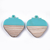 Resin & Wood Pendants RESI-S358-42B-2