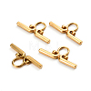 Ion Plating(IP) 304 Stainless Steel Toggle Clasps Parts STAS-D142-03B-G-1
