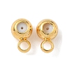 Brass Tube Bails KK-C099-12C-G-1