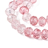 Transparent Glass Beads Strands X-GLAA-T023-10mm-A08-3