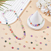 160Pcs 16 Colors Frosted Glass Beads GLAA-AR0001-80-4
