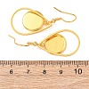 304 Stainless Steel Earring Cabochon Settings STAS-D267-01F-G-2