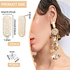 20Pcs Brass Stud Earring Findings KK-BC0008-58-2
