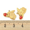 304 Stainless Steel Enamel Charms STAS-P356-37G-3