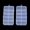 Plastic Bead Storage Containers X-CON-R008-01-2