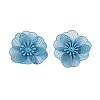Spray Painted Iron Bead Caps IFIN-N013-05B-1