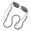 Glass Seed & Electroplate Glass Eyeglasses Chains AJEW-TA00057-5