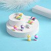 Craftdady 130Pcs 13 Colors Handmade Polymer Clay Charms CLAY-CD0001-10-12