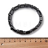 Valentine Day Gifts for Husband Stretchy Magnetic Synthetic Hematite Bracelet IMB005-3