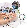 300Pcs 10 Colors Electroplate Transparent Glass Beads EGLA-SW0001-02-4