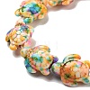 Synthetic Turquoise Dyed Beads Strands G-P507-05S-2