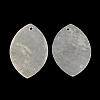 Horse Eye Capiz Shell Pendants SSHEL-R035-01-1