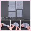4Pcs 4 Styles Silicone Molds MRMJ-HY0001-43-4