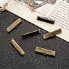 Iron Ribbon Crimp Ends E182Y-NFAB-5