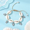 Adjustable Alloy Tortoise Charm Bracelets BJEW-JB13652-1