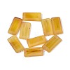 Dyed Natural Yellow Agate Beads Strands G-T144-25A-3