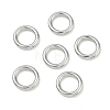 304 Stainless Steel Closed Jump Rings STAS-G393-06P-01-1