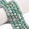 Natural Amazonite Beads Strands G-C280-B13-8mm-1