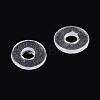 200Pcs Transparent PVC Insulating Gaskets PVC-T006-3mm-01-2