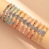 12Pcs 6 Style Glass Seed Braided Bead Bracelets Set PW-WG18531-01-2