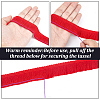 12.5M Polyester Lace Trim Ribbon OCOR-HY0001-44B-4