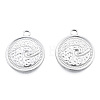 201 Stainless Steel Pendants STAS-N098-248P-3