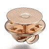 Brass Butterfly Clutches Pin Backs LS-KK-Z003-01LG-1